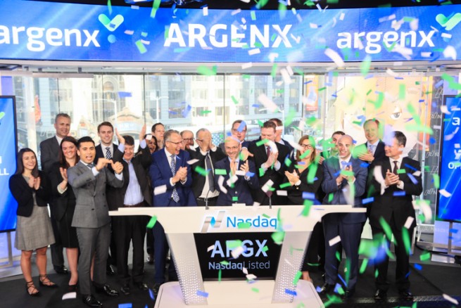argenx Nasdaq Opening Bell Ceremony | May 18, 2017